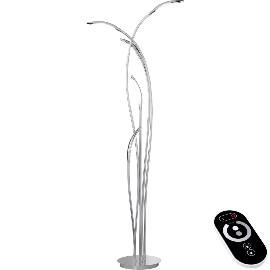 Wofi 3326.05.01.5000 - Lampadaire à intensité variable LED HAMPTON 5xLED/5,2W/230V + télécommande