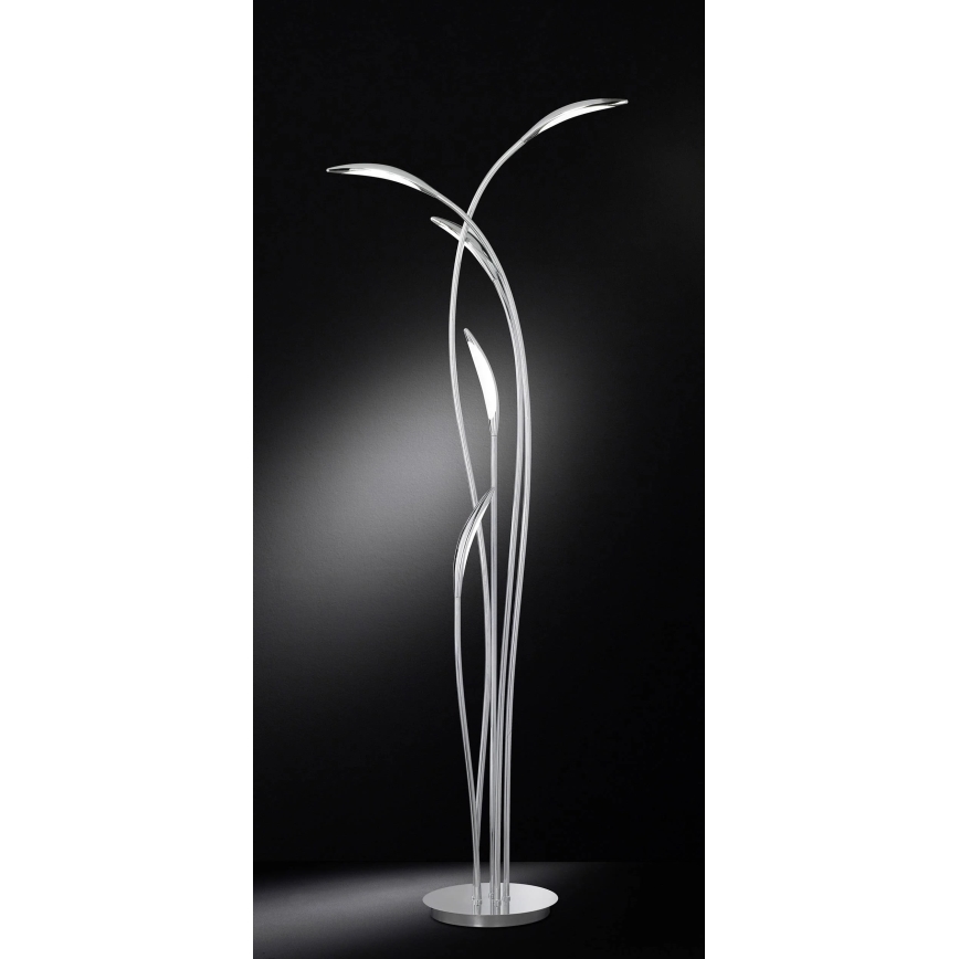 Wofi 3326.05.01.5000 - Lampadaire à intensité variable LED HAMPTON 5xLED/5,2W/230V + télécommande