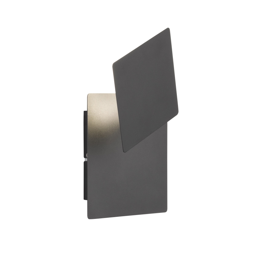 Wofi 4048-102Q - LED wand verlichting BAYONNE LED/6,5W/230V antraciet