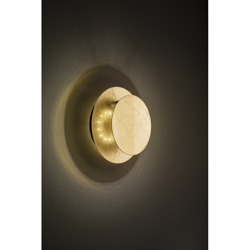 Wofi 4048-301R - LED wand verlichting BAYONNE LED/6,5W/230V goud