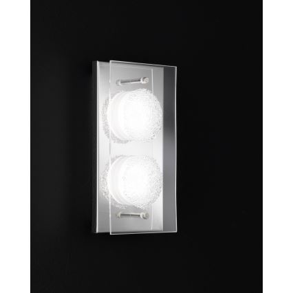 Wofi 4085.02.01.7000 - LED Wandlamp NAMUR 2xLED/5,5W/230V 3000K