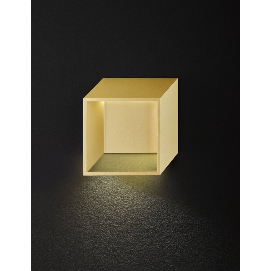 Wofi 4416.01.15.8000 - LED Wandlamp QUEBEC LED/5,5W/230V 3000K goud