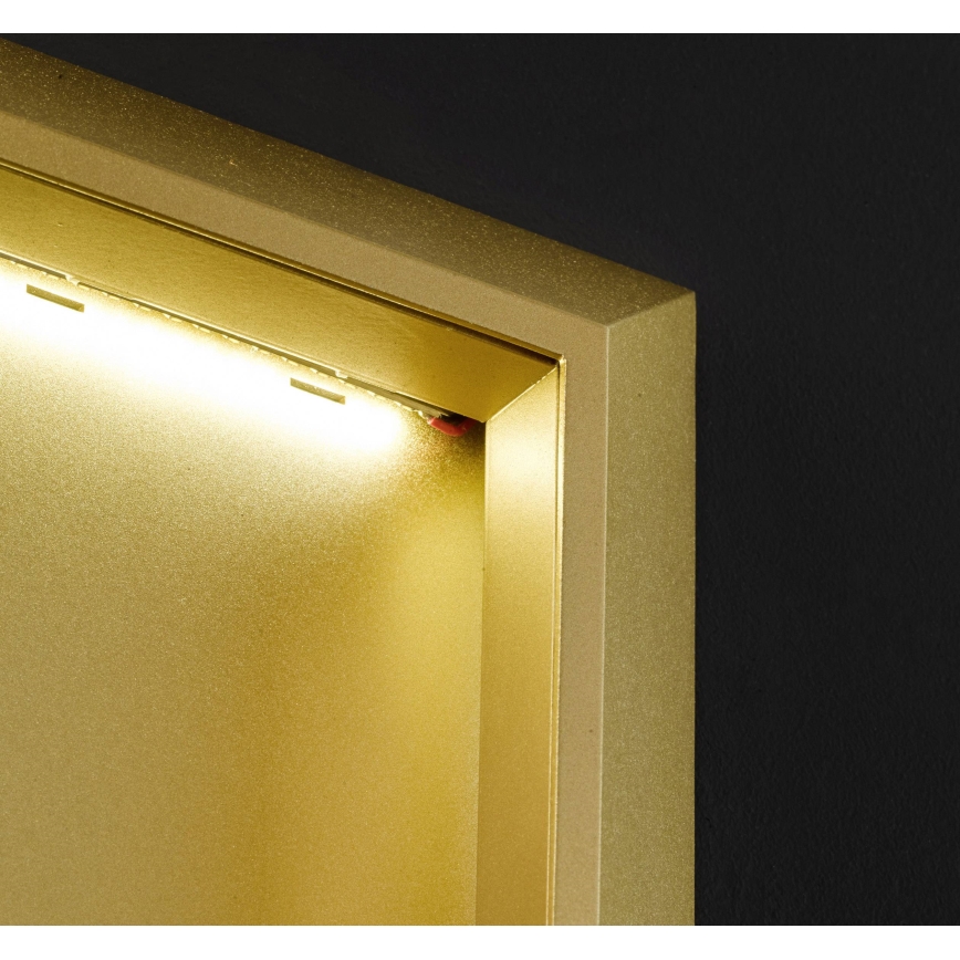 Wofi 4416.01.15.8000 - LED Wandlamp QUEBEC LED/5,5W/230V 3000K goud