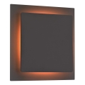 Wofi 451401109000 - LED wand verlichting FEY LED/8W/230V zwart