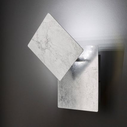 Wofi 451401709000 - LED wand verlichting FEY LED/8W/230V mat chroom
