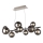 Wofi 6014.10.24.9000 - LED Hanglamp aan kabel VILLA 10xG9/3W/230V zwart/glanzend chroom