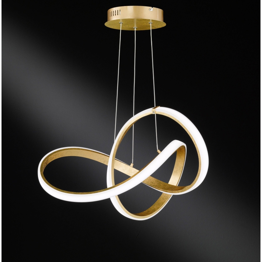 Wofi 6134.01.15.7000 - Dimbare LED hanglamp aan een koord INDIGO LED/44W/230V