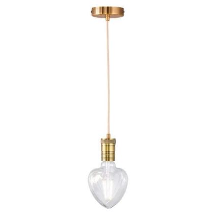 Wofi 6209.01.02.7000 - Suspension filaire NALA 1xE27/60W/230V doré