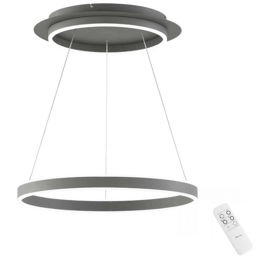 Wofi 6226.02.88.9000 - Suspension filaire à intensité variable KEMI LED/83W/230V + Télécommande