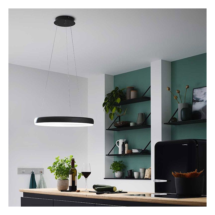 Wofi 6481.01.10.8501 - Dimbare LED hanglamp aan een koord CLINT LED/33W/230V 3000-6500K Wi-Fi + afstandsbediening