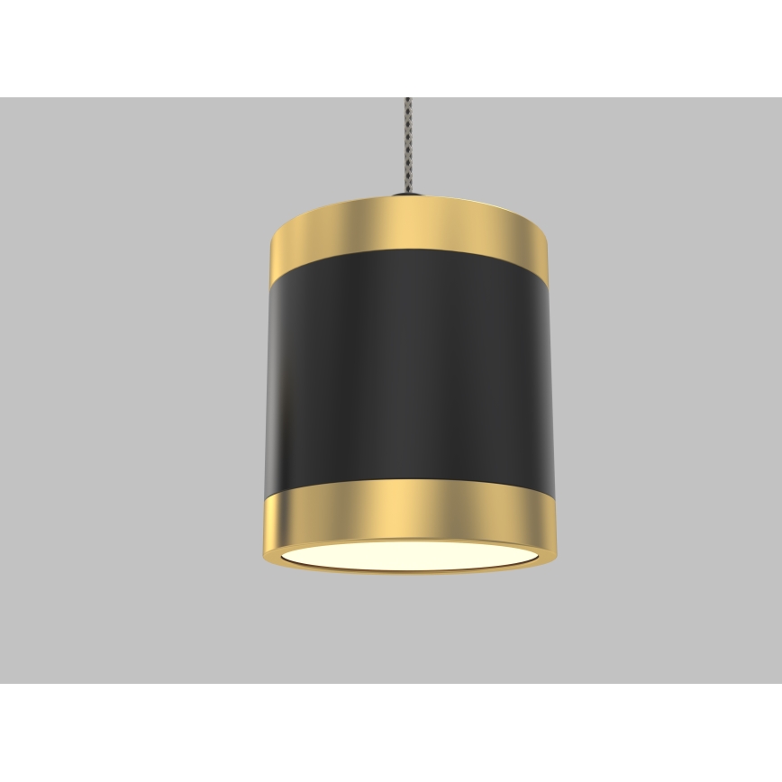 Wofi 7003-404 - Suspension LED dimmable sur câble TOULOUSE 4xLED/8,5W/230V noir/doré