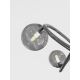 Wofi 7014-1405 - LED Hanglamp aan een koord NANCY 14xG9/3,5W/230V zwart chroom