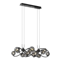 Wofi 7014-1405 - Suspension filaire LED NANCY 14xG9/3,5W/230V noir/chrome brillant