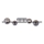 Wofi 7014-405W - Plafonnier VILLA 4xG9/3W/230V noir
