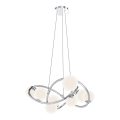 Wofi 7014-807 - LED Hanglamp aan een koord NANCY 8xG9/3,5W/230V glanzend chroom