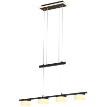 Wofi 7054-502 - Dimbare LED hanglamp aan een koord JESSE LED/21W/230V zwart