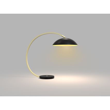 Wofi 8001-104 - Lampe de table tactile à intensité variable ROSCOFF LED/10,5W/230V noir/doré