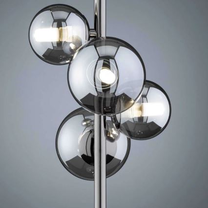Wofi 8014.04.24.9000 - LED Tafellamp VILLA 4xG9/3W/230V zwart