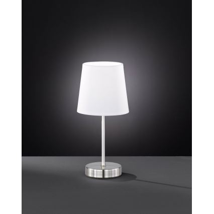 Wofi 832401060000 - Lampe de table CESENA 1xE14/42W/230V blanc