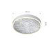 Wofi 9002-103L - Dimbare LED Plafondlamp BORDEAUX LED/60W/230V zilver