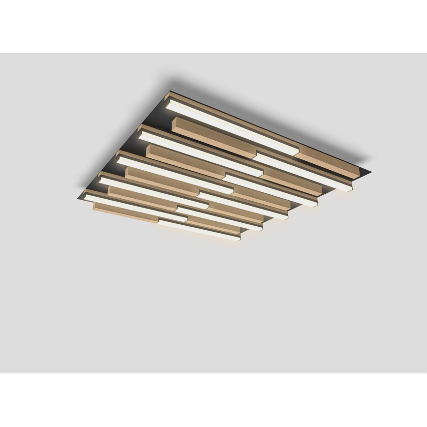 Wofi 9031-1006 - Dimbare LED Plafondlamp PALERMO LED/40W/230V rubberen boom