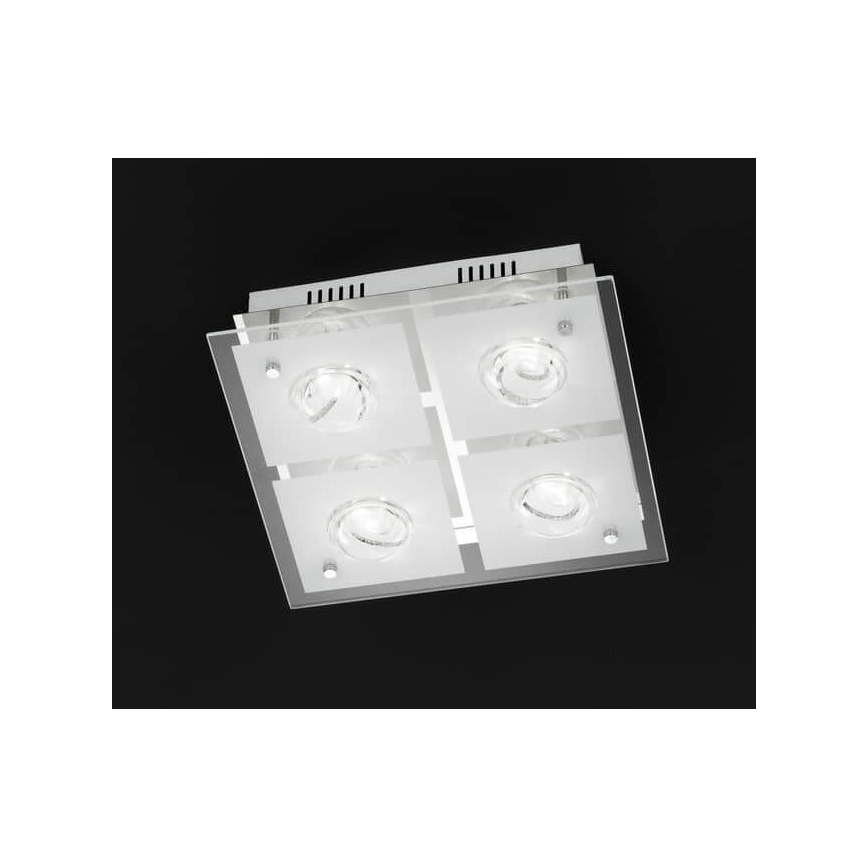 Wofi 9105.04.01.6300 - LED Plafond Lamp TYRA 4xLED/4W/230V