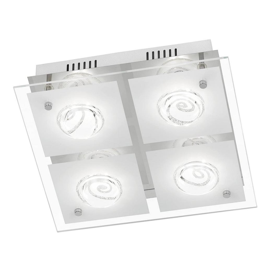 Wofi 9105.04.01.6300 - Plafonnier LED TYRA 4xLED/4W/230V