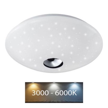 Wofi 9315.01.06.6320 - LED Plafondlamp FOCUS LED/15W/230V 3000/4200/6500K diameter 32 cm
