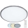 Wofi 9457.01.70.9600 - Dimbare LED plafondlamp LINOX LED/34W/230V 3000-6000K + afstandsbediening