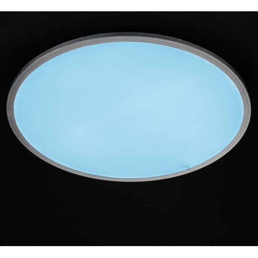 Wofi 9457.01.70.9600 - Dimbare LED plafondlamp LINOX LED/34W/230V 3000-6000K + afstandsbediening