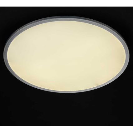 Wofi 9457.01.70.9600 - Dimbare LED plafondlamp LINOX LED/34W/230V 3000-6000K + afstandsbediening