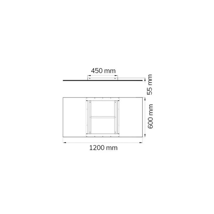 Wofi 9693.01.70.5200 - Dimbare LED plafondlamp LIV LED/44W/230V 2800-5500K + afstandsbediening