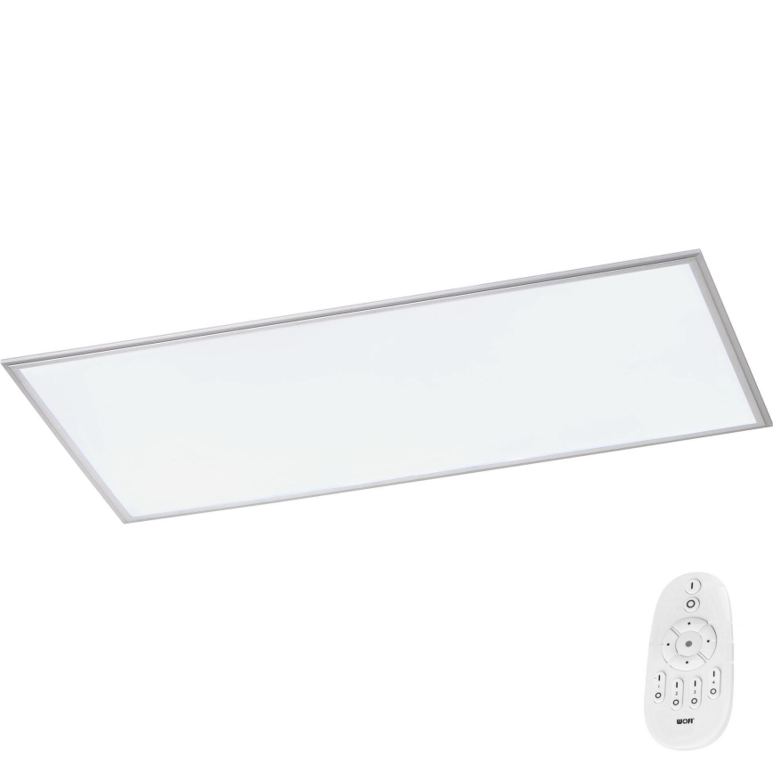 Wofi 9694.01.70.7120 - Plafonnier à intensité variable MILO LED/52W/230V 2700-6000K + télécommande