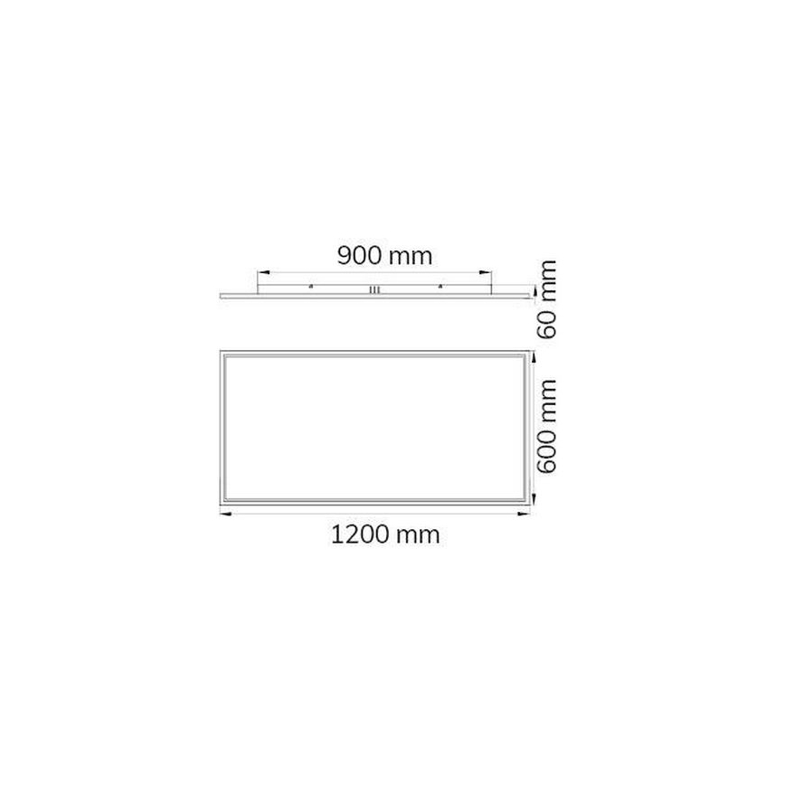 Wofi 9694.01.70.7120 - Plafonnier à intensité variable MILO LED/52W/230V 2700-6000K + télécommande