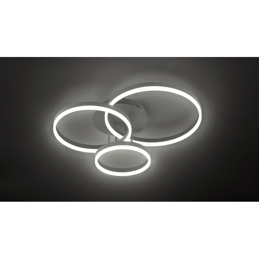 Wofi 9822.03.88.9000 - Dimbare LED bevestigde hanglamp VAASA LED/58W/230V