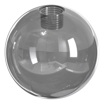 Wofi - Vervangingsglas voor kroonluchter, tafellamp, vloerlamp en wandlamp VILLA diameter 8 cm grijs