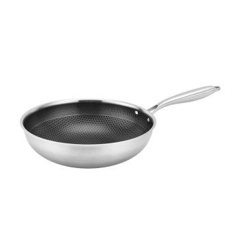 Wok KITCHISIMO 28 cm en inox