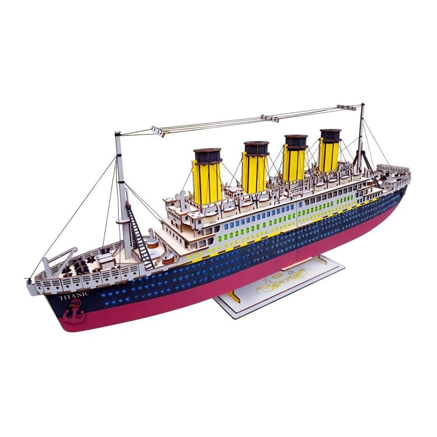 Woodcraft - Wooden 3D puzzle Titanic