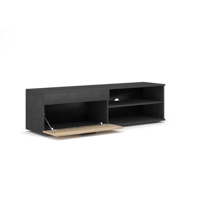 Woonwand BRICK bruin/zwart