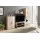 Woonwand BRICK sonoma eik/wit