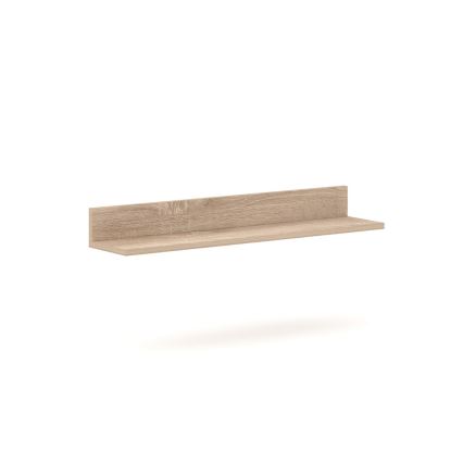 Woonwand BRICK sonoma eik/wit