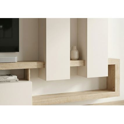 Woonwand LENOR kasjmier/bruin