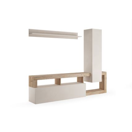 Woonwand LENOR kasjmier/bruin