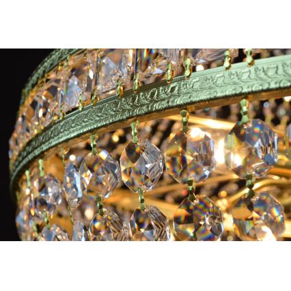 Wranovsky JWZ014060100-8 - Kristallen kroonluchter aan ketting STOCKHOLM 8xE14/40W/230V