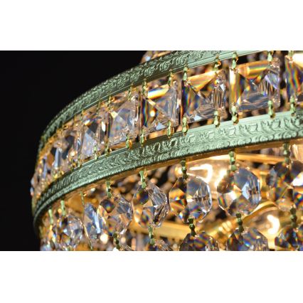 Wranovsky JWZ014060100-8 - Lustre en cristal avec chaîne STOCKHOLM 8xE14/40W/230V