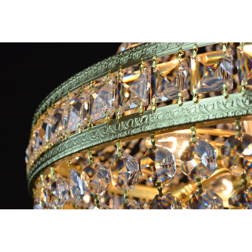 Wranovsky JWZ014060100-8 - Lustre en cristal avec chaîne STOCKHOLM 8xE14/40W/230V