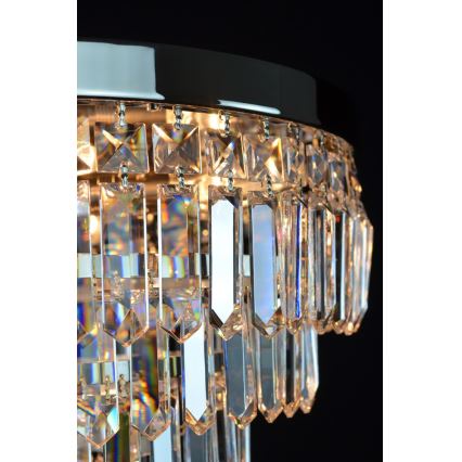 Wranovsky JWZ024060301 - Lustre en cristal 5xE14/40W/230V + 1xE27/40W