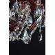 Wranovsky JWZ101083101 - Lustre en cristal sur chaîne BRILLIANT 8xE14/40W/230V