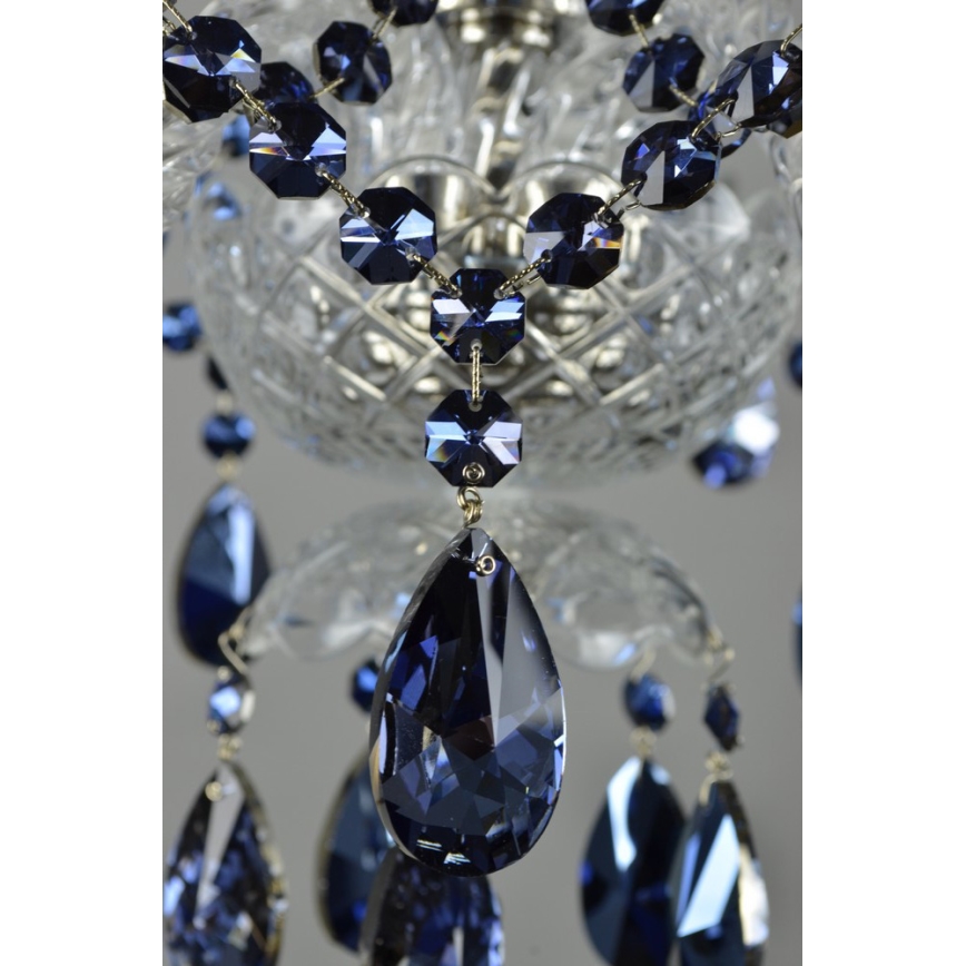 Wranovsky JWZ102052101 - Lustre en cristal sur chaîne DE LUXE 5xE14/40W/230V