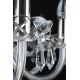 Wranovsky JWZ117082101 - Lustre en cristal sur chaîne BONTON 8xE14/40W/230V